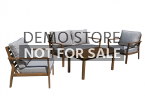 JONAS 4 PIECE OUTDOOR LOUNGE SETTING