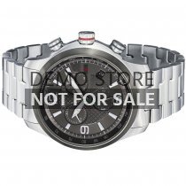 Gucci Men's YA126238 'Timeless' Grey Dial Stainless Steel Chrono